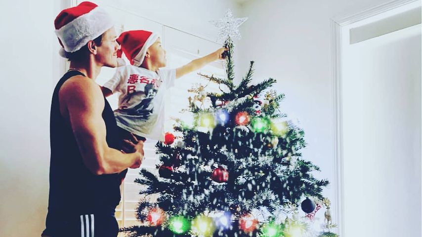 Ryan Dorsey mit seinem Sohn Josey