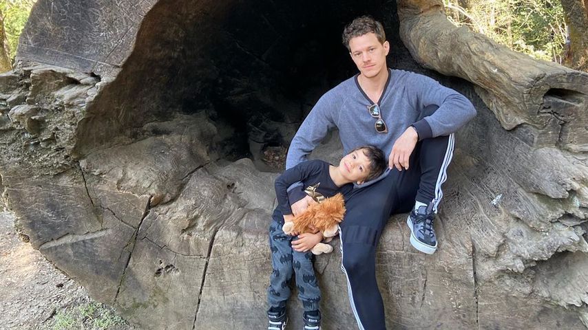 Ryan Dorsey mit seinem Sohn Josey