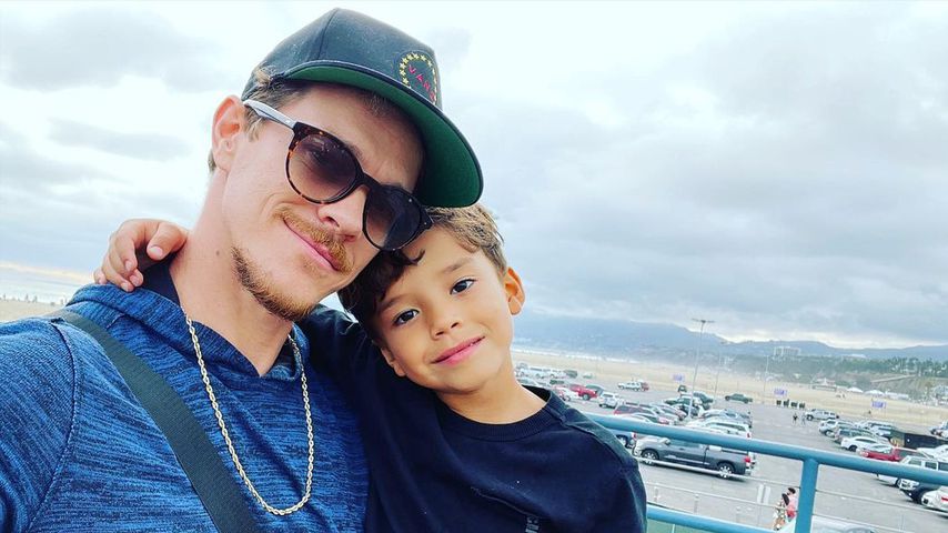 Ryan Dorsey mit seinem Sohn Josey