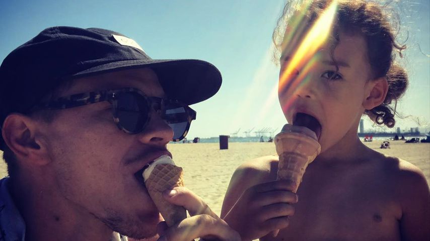 Ryan Dorsey mit seinem Sohn Josey