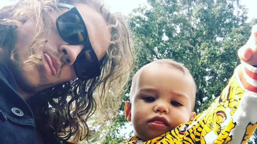 Ryan Dorsey und sein Sohn Josey 2016
