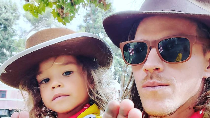 Ryan Dorsey und sein Sohn Josey, November 2019