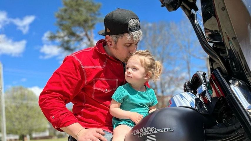 Ryan Edwards mit seiner Tochter Stella