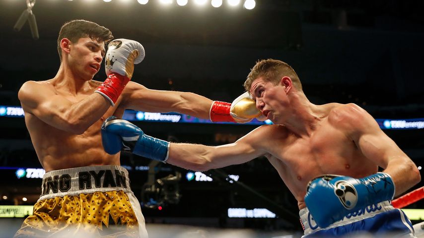 Ryan Garcia und  Luke Campbell