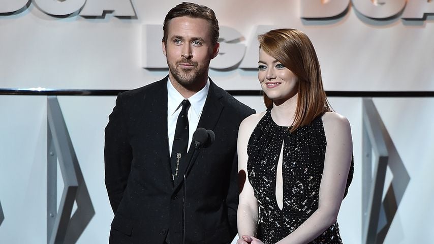 Hechtsprung! Ryan Gosling ist wieder hinter Emma Stone her