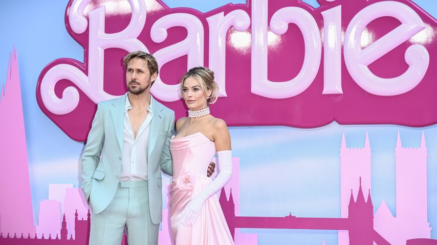 Ryan Gosling und Margot Robbie bei der "Barbie"-Premiere