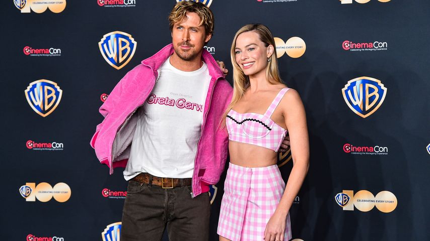 Ryan Gosling und Margot Robbie auf der "Barbie"-Premiere 2023