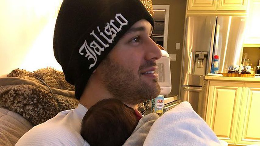 Ryan Guzman mit seinem Sohn