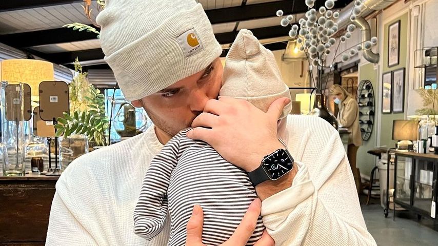 Ryan Libbey und sein Sohn Leo-Hunter