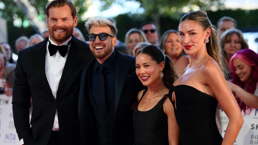 Ryan Libbey, Sam Thompson, Louise Thompson und Zara McDermott, September 2024