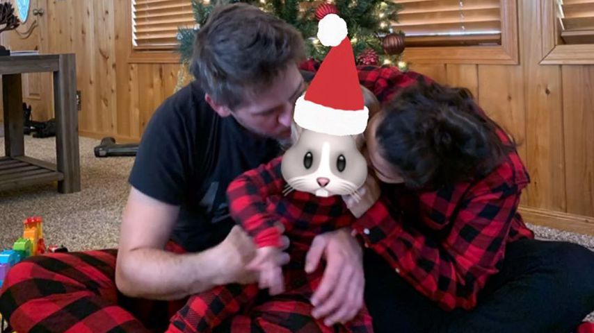 Ryan Piers Williams und America Ferrera mit ihrem Sohn