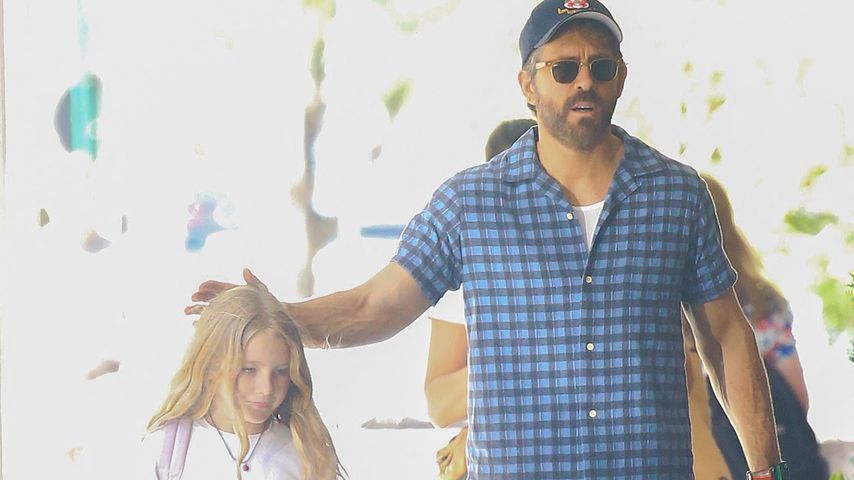 Ryan Reynolds mit seiner Tochter James, September 2022