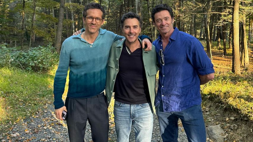 Ryan Reynolds, Shawn Levy und Hugh Jackman