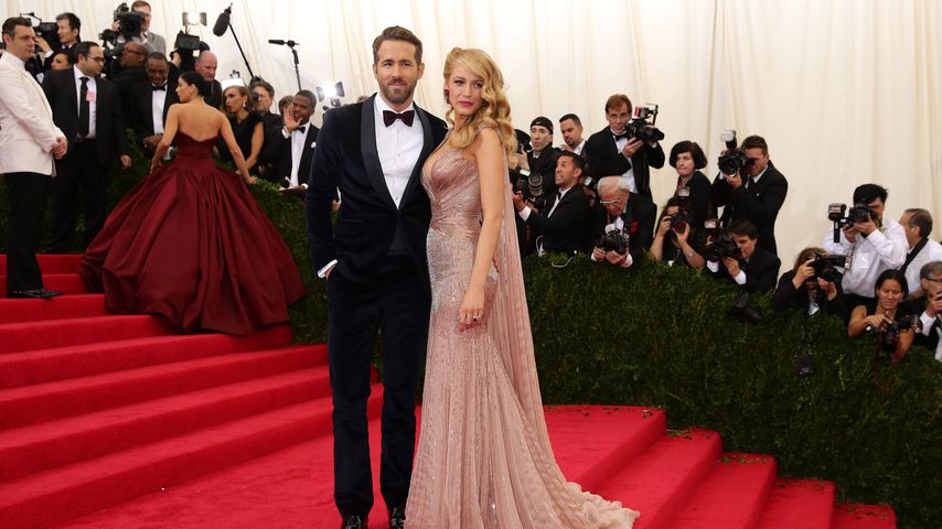 Ryan Reynolds und Blake Lively bei der Met Gala 2014
