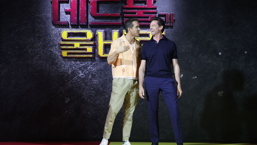 Ryan Reynolds und Hugh Jackman bei der Premiere von "Deadpool & Wolverine"