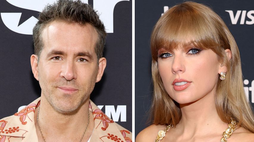 Collage: Ryan Reynolds und Taylor Swift