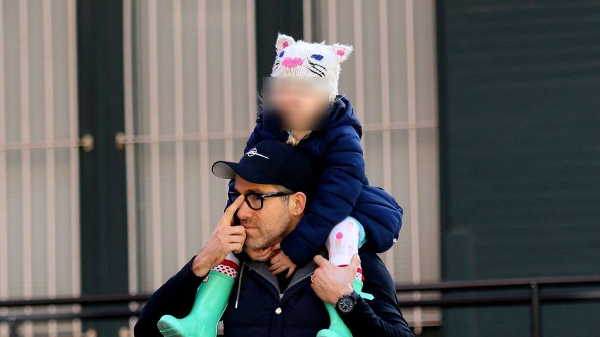 Ryan Reynolds und Tochter James in New York