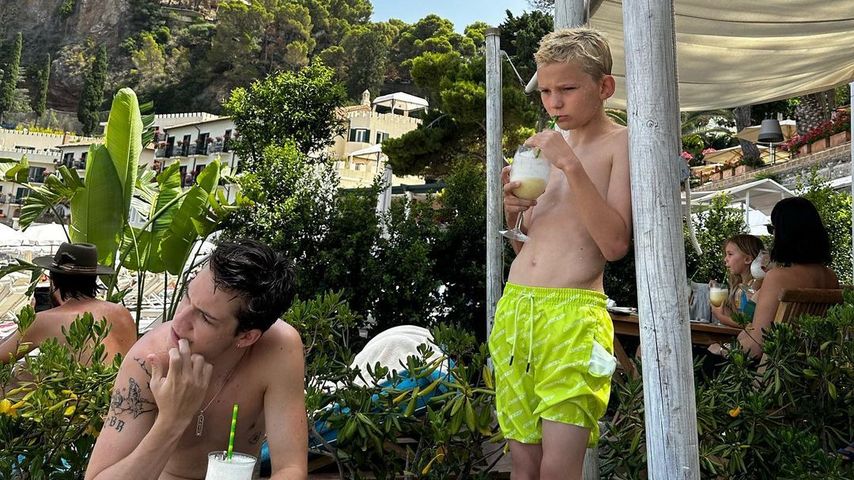 Ryder Robinson und Bingham Hawn Bellamy, Söhne von Kate Hudson