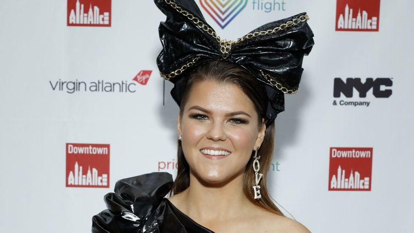 Saara Aalto im One World Observatory in New York