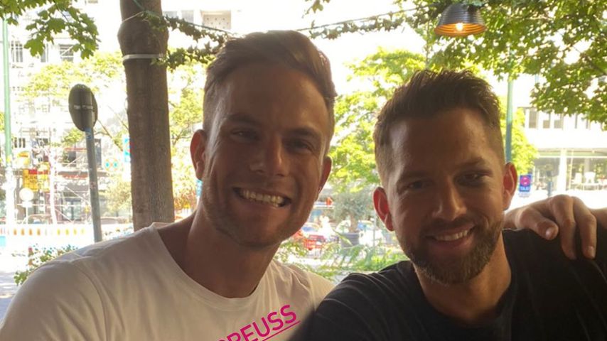 Sabastian Preuss und Oliver Sanne mit einer Unbekannten