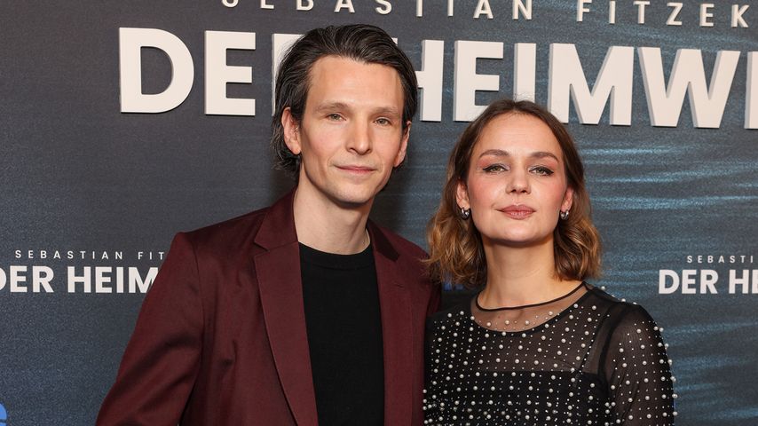 Sabin Tambrea und Luise Heyer auf der Premiere von "Der Heimweg", Berlin 2024