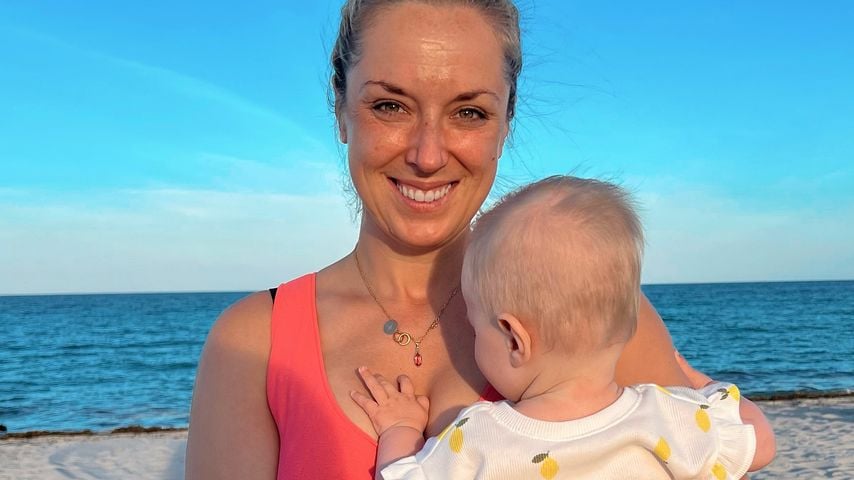 Süße Fotos: Sabine Lisicki feiert ein Jahr Mutterschaft