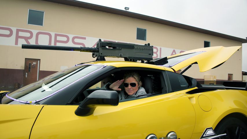 Sabine Schmitz in Nevada im Januar 2016