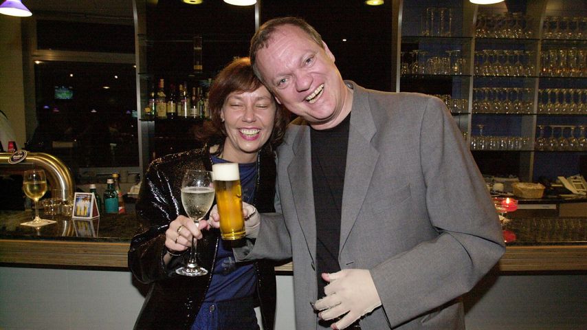 Sabine Töpperwien mit ihrem Bruder Rolf