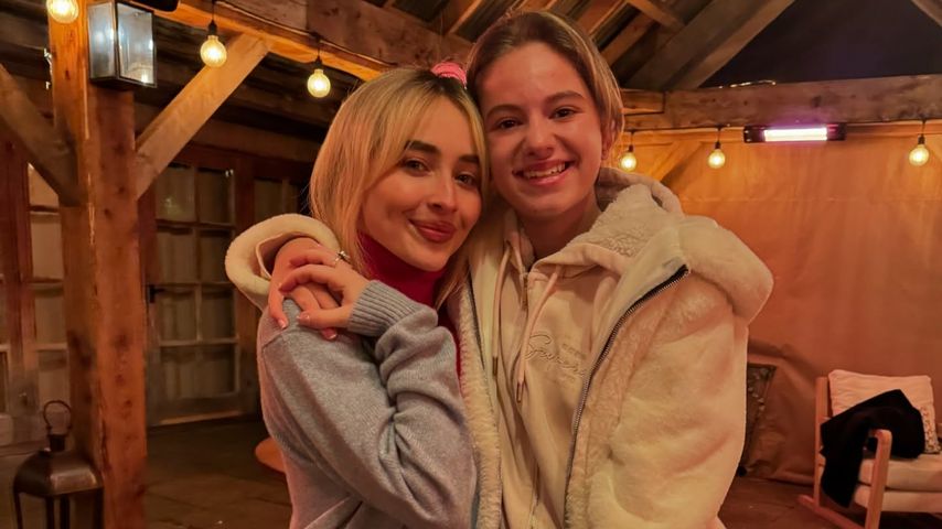 Sabrina Carpenter mit Gino D'Acampos Tochter Mia, Januar 2025