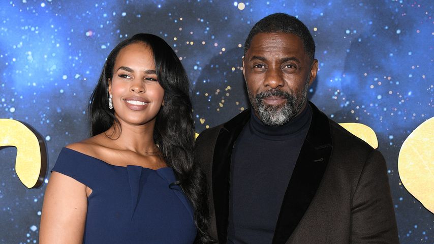 Sabrina Dhowre und Idris Elba bei der Premiere von "Cats"