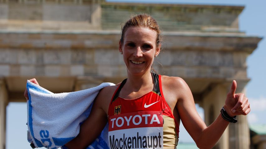 Sabrina Mockenhaupt im August 2009 in Berlin