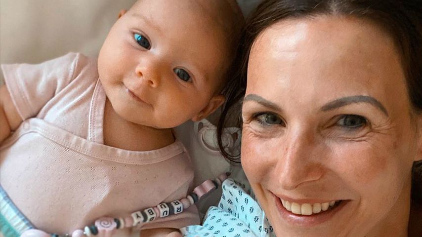Sabrina Mockenhaupt zeigt zum ersten Mal Gesicht ihres Babys
