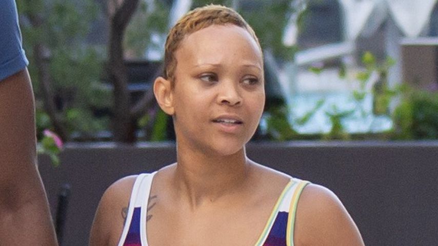 Sabrina Parr mit ihrem Verlobungsring, 2019