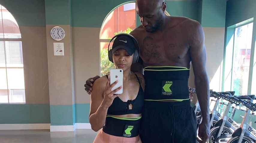 Sabrina Parr und Lamar Odom
