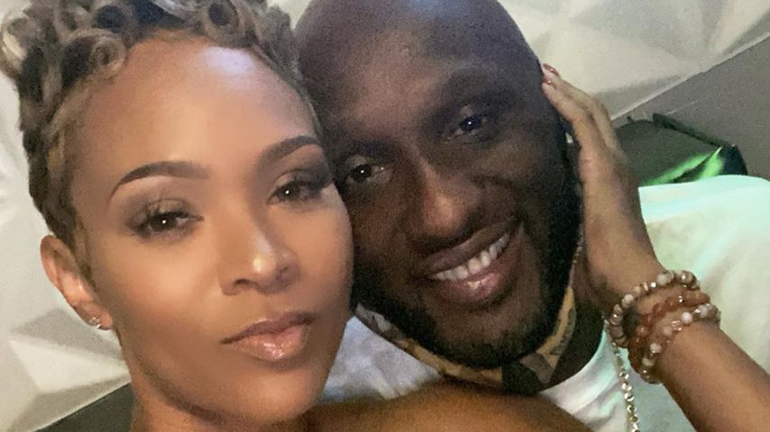 Sabrina Parr und Basketball-Star Lamar Odom