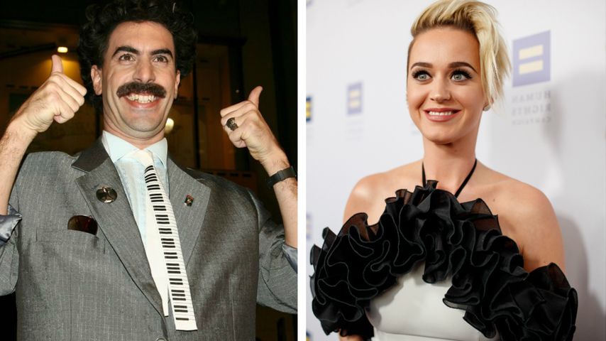So witzig gratulierte Borat Katy Perry zu ihrem Geburtstag!