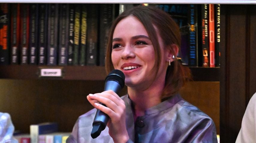 Sadie Soverall spricht beim Prime Video Book Club Event "Every Year After" in New York City