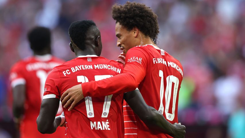 Sadio Mané und Leroy Sané