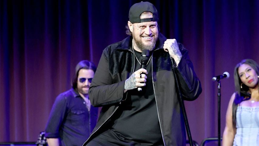 Sänger Jelly Roll bei einem Auftritt in New York, September 2025