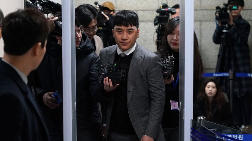 Sänger Seungri bei einem Gerichtstermin 2020