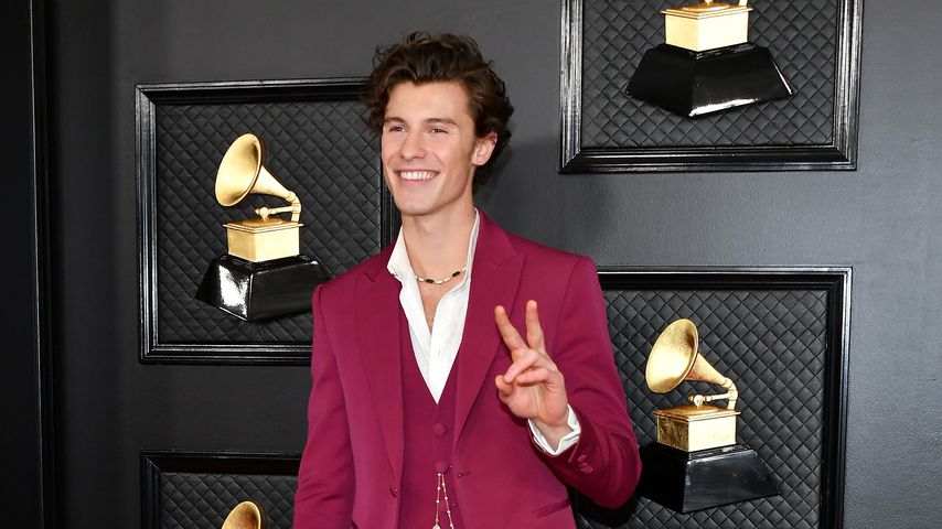 Sänger Shawn Mendes bei der Verleihung der Grammy Awards