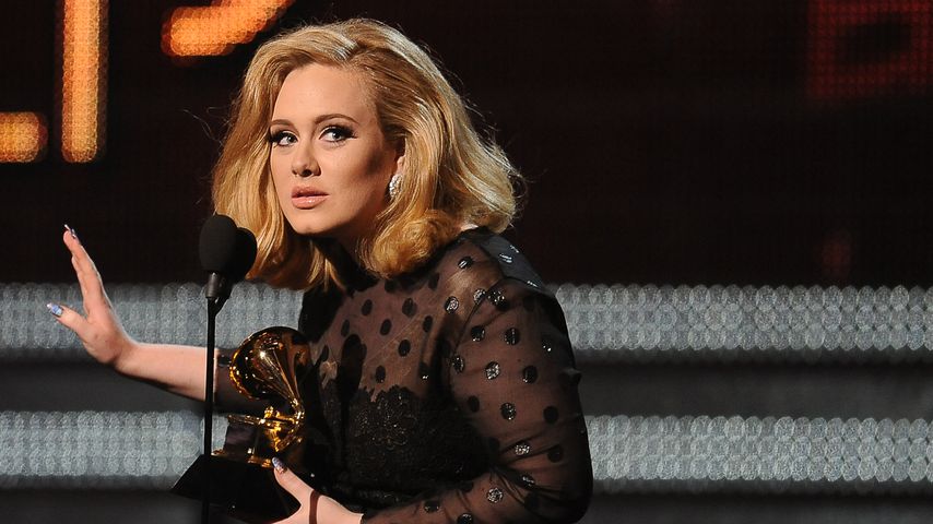 Sängerin Adele bei den Grammys 2012
