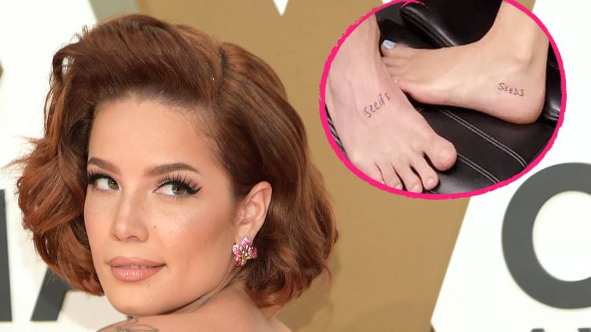 Lange vor Baby-News: Halsey ließ sich Partner-Tattoo stechen