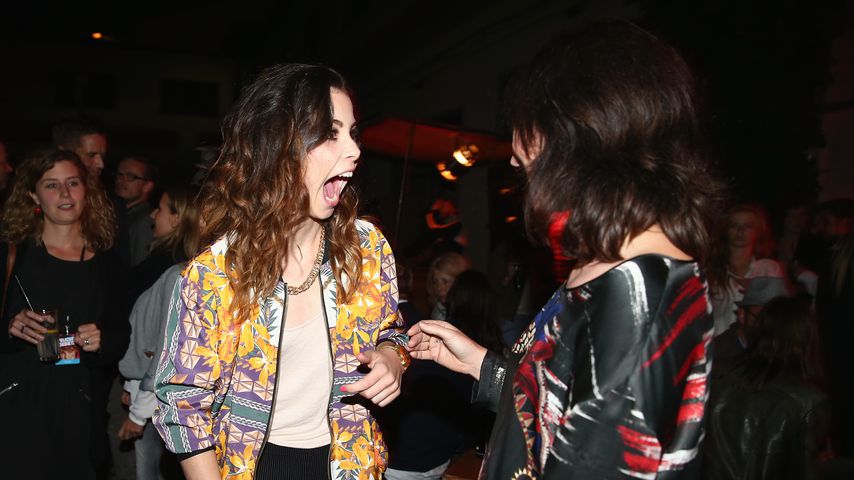 Sängerin Lena Meyer-Landrut und Schriftstellerin Charlotte Roche