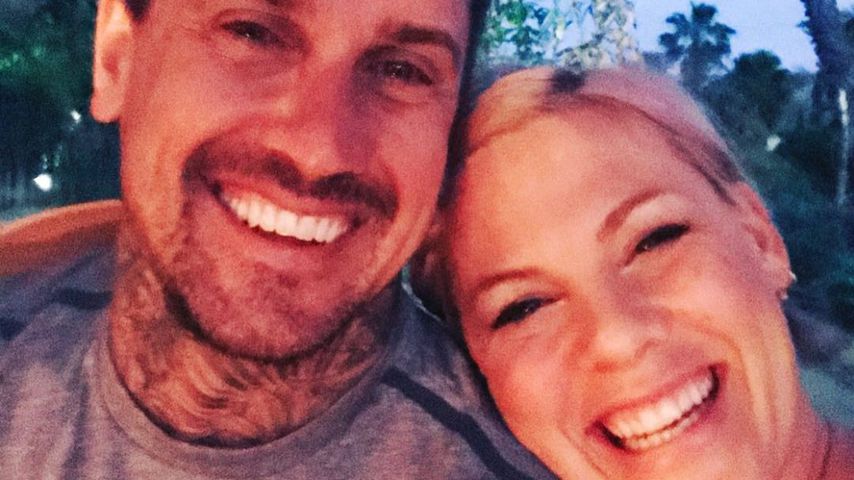Sängerin Pink und ihr Mann Carey Hart