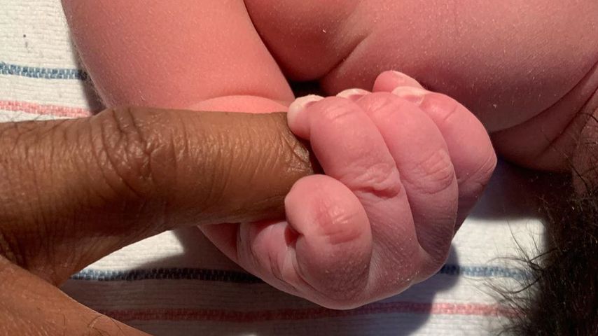 Safaree Samuels mit seiner Tochter, Januar 2020