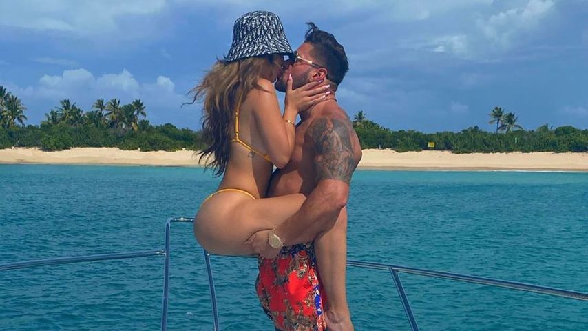 Saffire Matos und Ronnie Ortiz-Magro, Oktober 2020