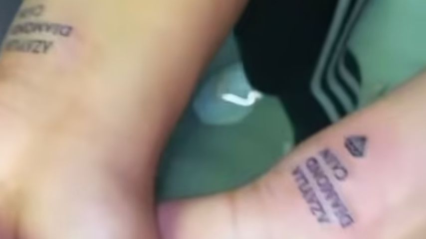 Tattoos für Azaylia von Safiyya Vorajee und ihrer Familie