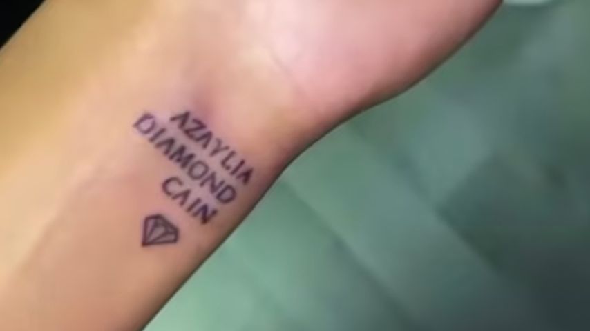 Safiyya Vorajees Tattoo für ihre Tochter Azaylia