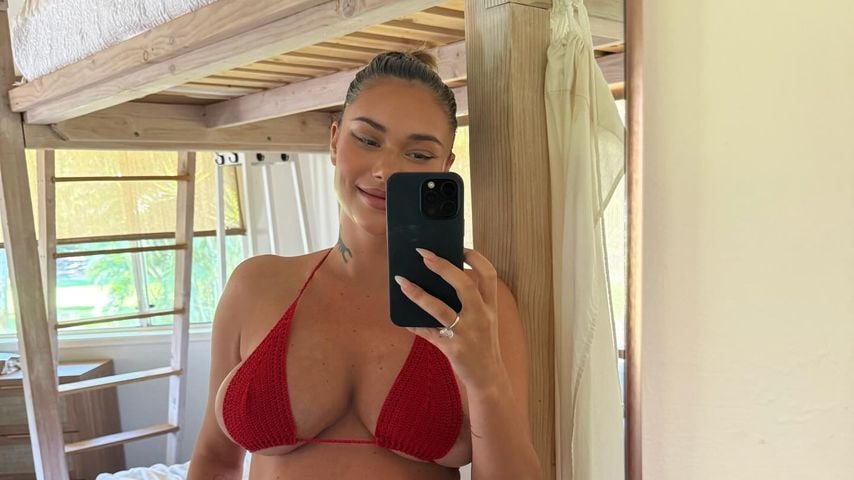 Schwangere Sahara Ray, November 2025